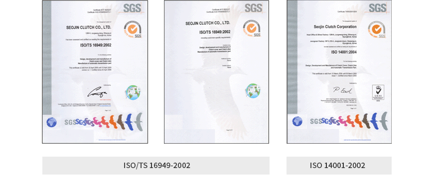 ISO/TS 16949-2002, ISO 14001-2002